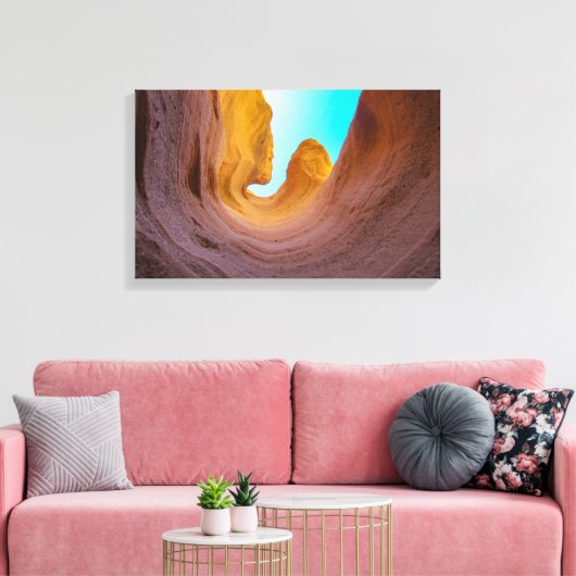 opkijken! canvas afdruk (Insitu (Woonkamer))