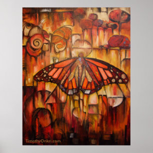 Opkomende herfst - Canvas Print