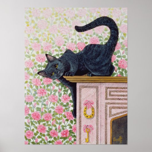 Opkomende Rozen Poster (Voorkant)