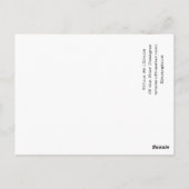 Opkomst Briefkaart (Achterkant)