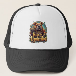 Opkomst van de Underdog Cap Motiverende Mentalitei Trucker Pet