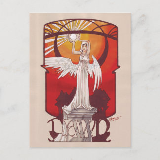 Opkomst van een nieuw briefkaart