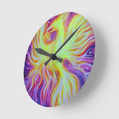 Opkomst van een Phoenix Ronde Klok (Hoek)