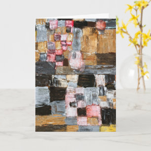 Opkomst van een stad   Paul Klee   Kaart
