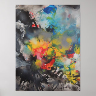 Opkomst van kleur poster