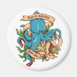 Opkomst van Kraken Monster Octopus Magneet
