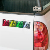 OPL Rasta Colors Bumpersticker (Op Truck)