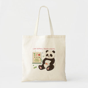 Oplaadbeurt met Bamboe Snacks Tote Bag