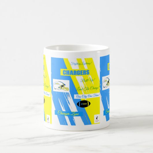 Oplader team ontwerp koffie mok (Center)