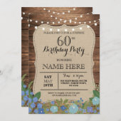 OPLEIDING 60 jaar en alle leeftijden Uitnodiging o (Voorkant / Achterkant)