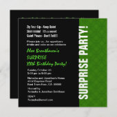 OPLEIDING jaar verjaardag Moderne, heldere groene  Kaart (Voorkant / Achterkant)