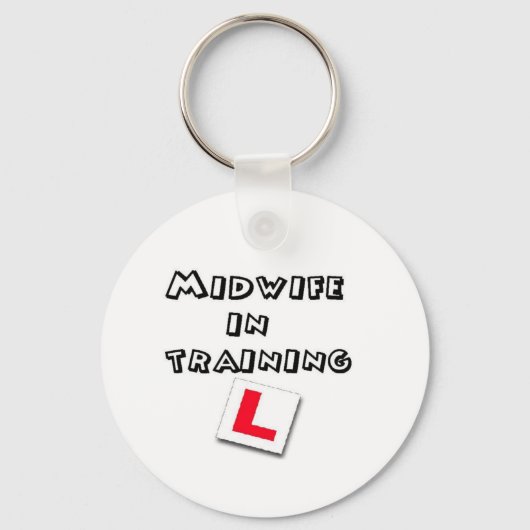 opleiding tot verloskundige sleutelhanger (Voorkant)