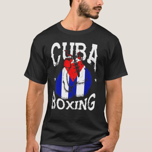 Opleiding van Cubaanse boxing-coach T-shirt (Voorkant)
