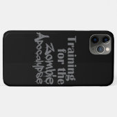 Opleiding van de Zombie Apocalypse Funny Case-Mate iPhone Case (Achterkant (horizontaal))