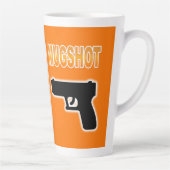 Oplichter Mugshot Latte Mok (Rechts)