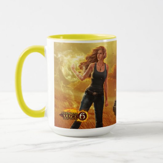 Oplopende Mage 6 koffie-mok Mok (Links)