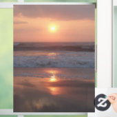 Oplosmiddel voor het raam Roze zon Raamsticker (Huis)