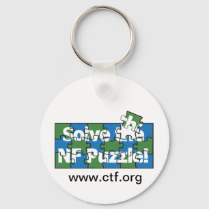 Oplossen van de NF-puzzel Sleutelhanger