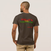 OPLOSSING (BROWN) T-SHIRT (Achterkant volledig)