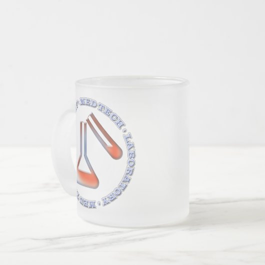 OPLOSSING MED TECH - MEDISCH LABORATORIUM MATGLAS KOFFIEMOK (Voorkant links)