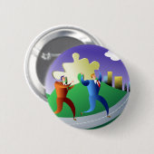 Oplossing Ronde Button 5,7 Cm (Voorkant /achterkant)