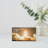 Oplossing van de Spel van Discovery Space Shuttle Visitekaartje (Staand voorkant)