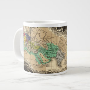 Oplossing van het keizerrijk Karel de Grote 912 AD Koffiekop