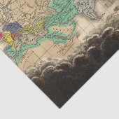 Oplossing van het keizerrijk Karel de Grote 912 AD Tissuepapier (Detail)