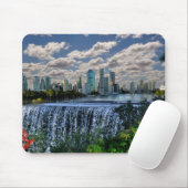 OPLOSSINGEN VOOR DE Waterval van de OZ Brisbane Muismat (Met muis)