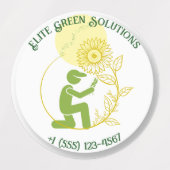 Oplossingen voor tuinieren en landschapsarchitectu labels (Design 1)