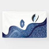 Opmaak met glittereffect spandoek (Horizontaal)