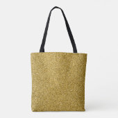 Opmaak met glittereffect tote bag (Achterkant)