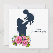 opmaakbare kaart voor Moederdag (Voorkant)