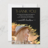 Opmerking: begrafenisdank bedankkaart (Voorkant)