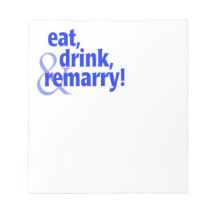Opmerking Drink eten Notitieblok