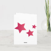 Opmerking Kaart Chef Vrouw (Achterkant)