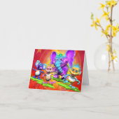 Opmerking Kaart met "The GiggleBellies" (Gele Bloem)