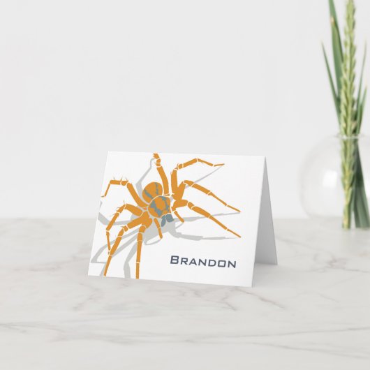Opmerking Kaart - Spider (Voorkant)