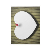 Opmerking over papier — Hart — Blocnote (Gedraaid)