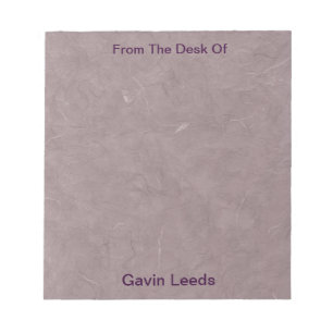 Opmerking Pad—Handgemaakt papier Notitieblok