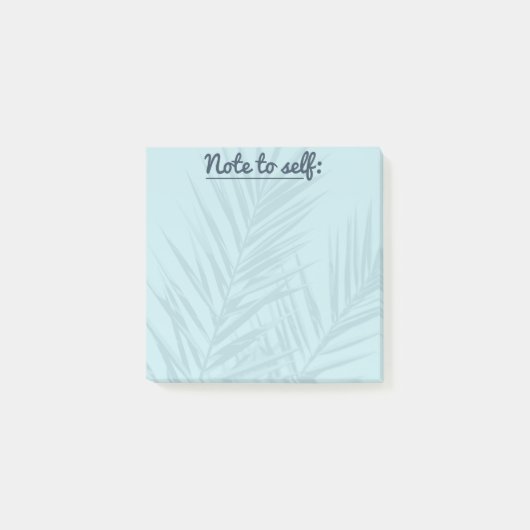 Opmerking: Self Light Blue Pacific Post-it Notes (Voorkant)