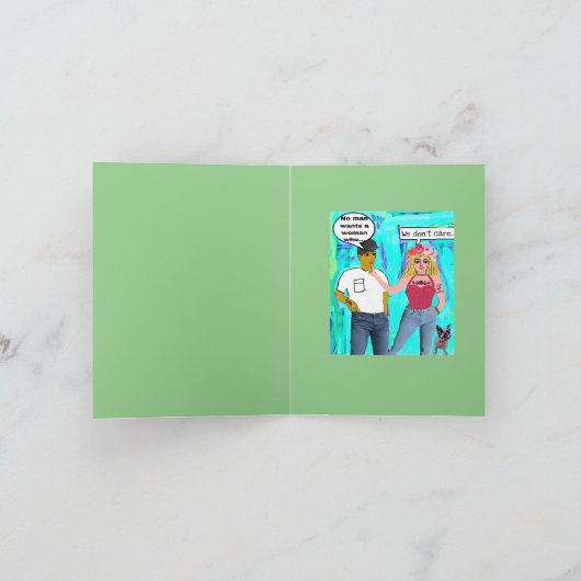 Opmerking: vakantiekaart feestdagen kaart (Binnen)