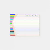 Opmerking van Art Teacher gepersonaliseerde Sticky Post-it® Notes (Voorkant)