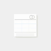 Opmerkingen achteraf van Storyboard Post-it® Notes (Voorkant)