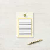 Opmerkingen bijen na het gebruik post-it® notes (Op bureau)