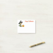 Opmerkingen Halloween Witch Post Post-it® Notes (Op bureau)