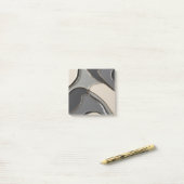 Opmerkingen in stijlvolle grafiek post-it® notes (Op bureau)