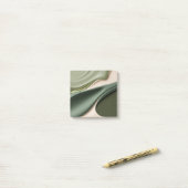 Opmerkingen in stijlvolle grafiek post-it® notes (Op bureau)