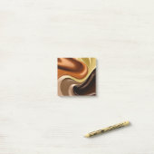 Opmerkingen in stijlvolle grafiek post-it® notes (Op bureau)