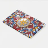 Opmerkingen met Colombiaanse kleuren Post-it® Notes (Schuin)